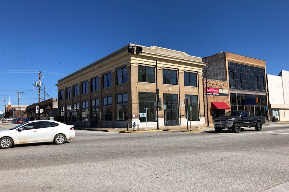 Ollis/Akers/Arney and Douglas, Haun & Heidemann soon will be tenants at the First National Bank building, where renovations are nearly complete.